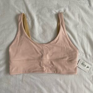 NWT - Align Bra - Size 10 - Pink Mist/Pecan Tan